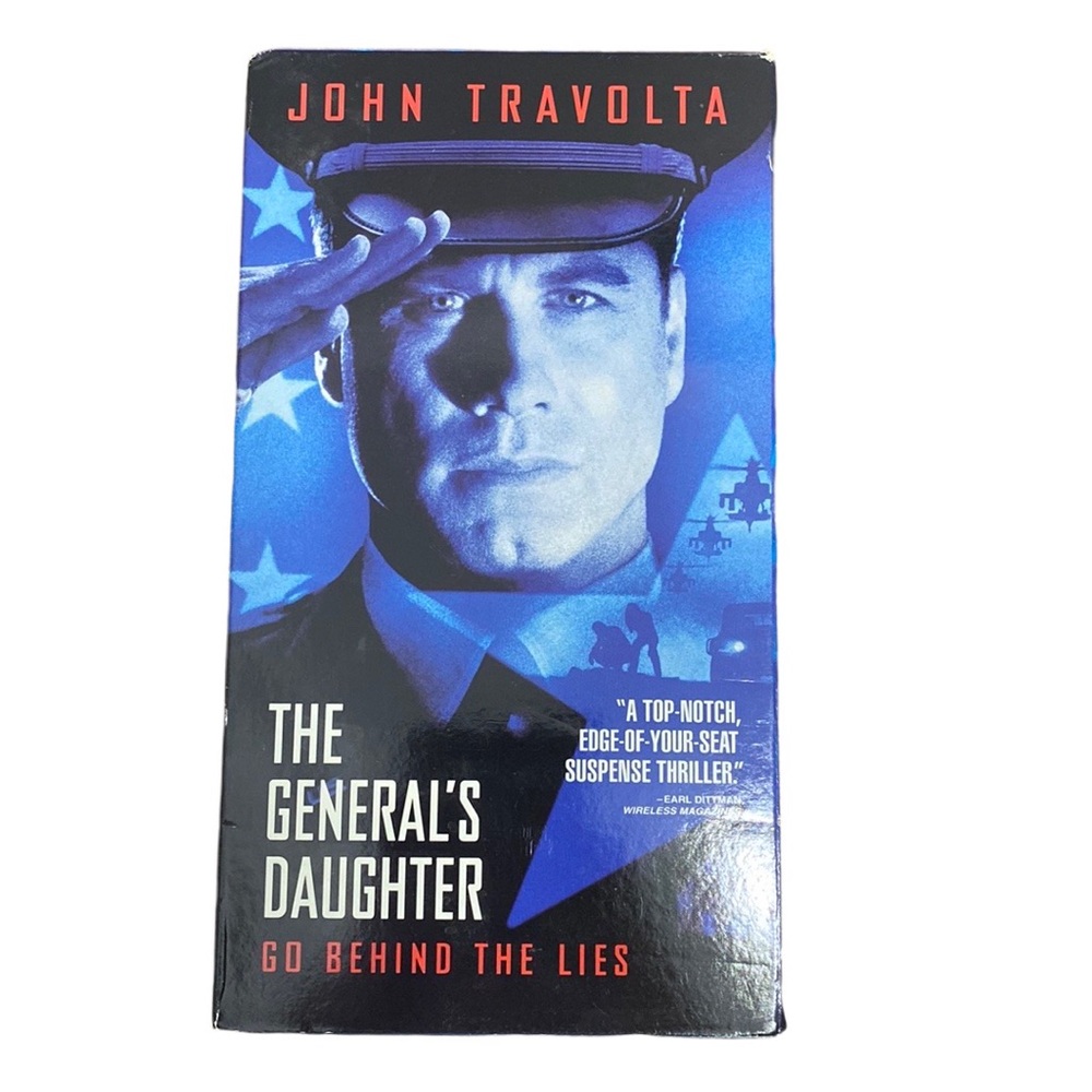 The General’s Daughter VHS Tape